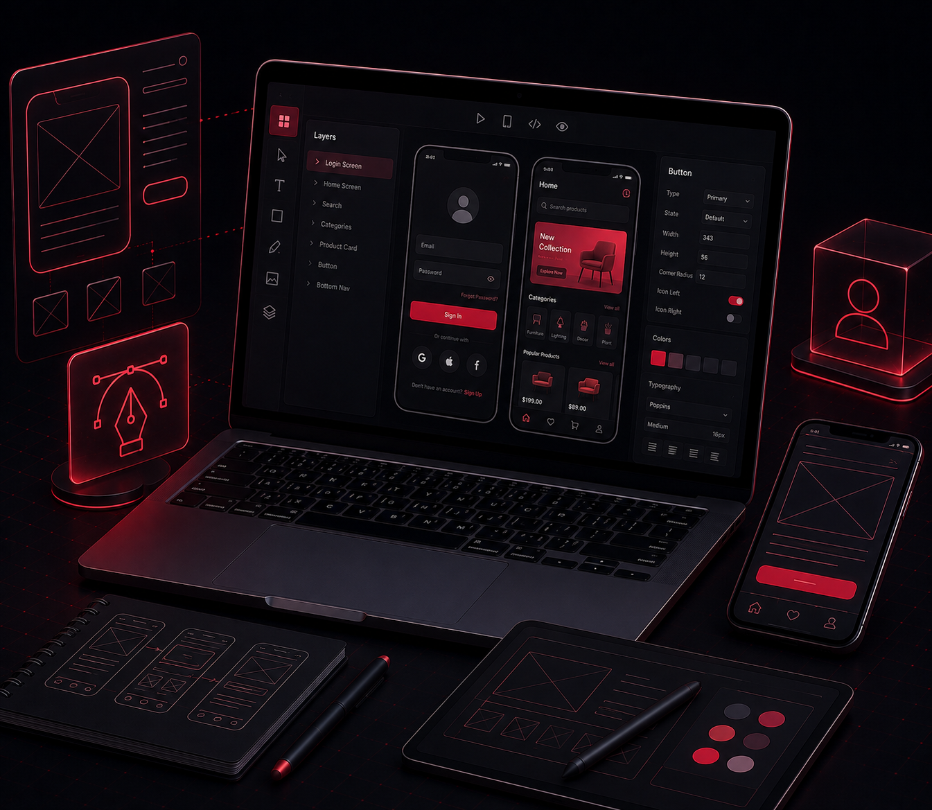 UI/UX design
